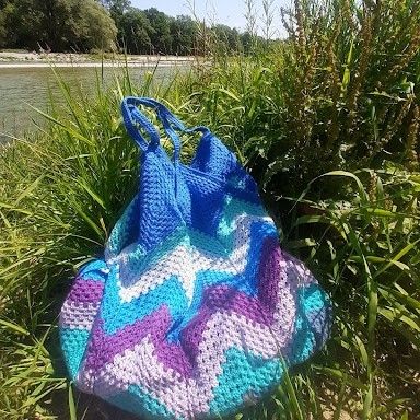 Big Wavy Bag - Tote bag - Image 4
