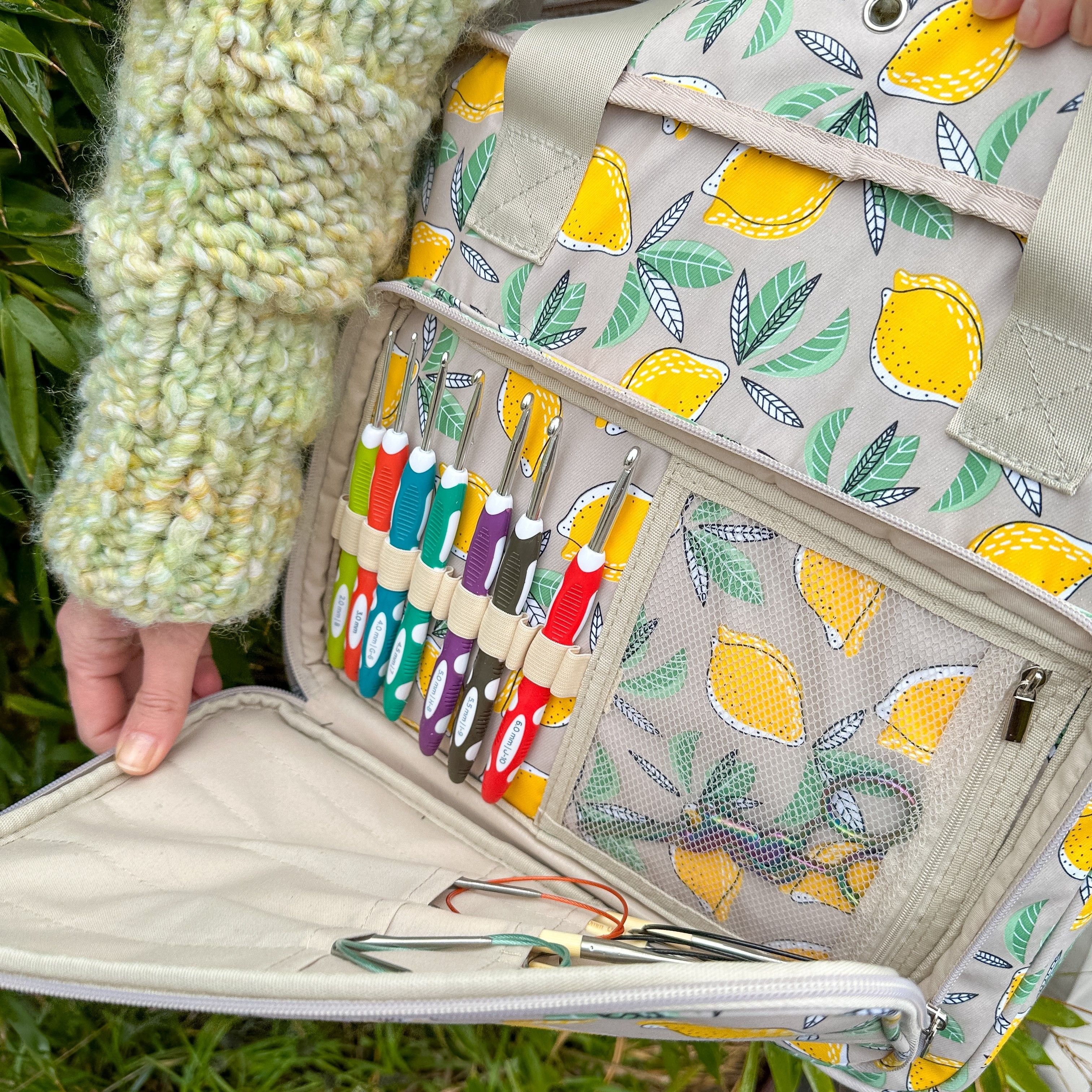 Yarn Bag w. Print - Image 6