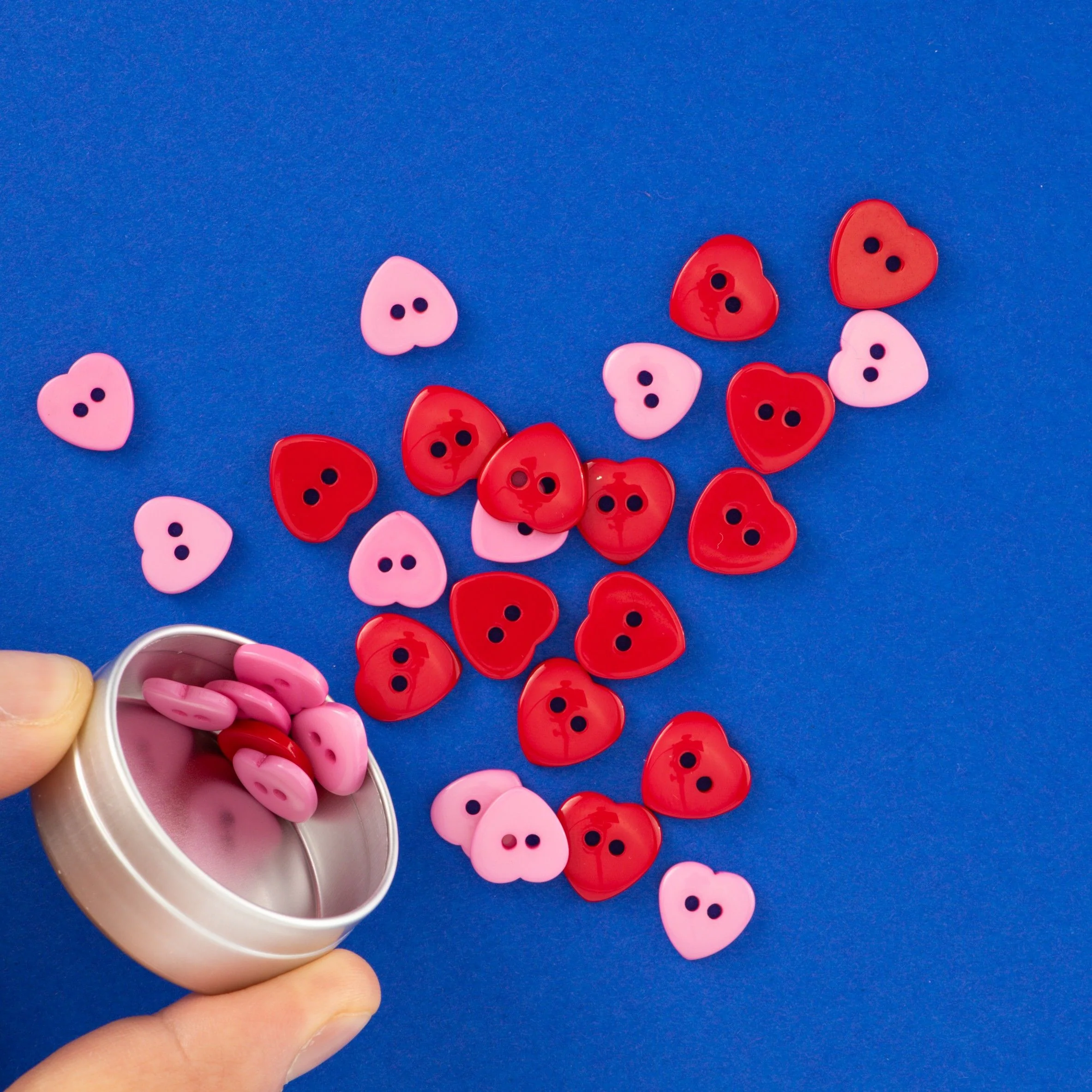 Heart Buttons - 30 pcs. - Image 3