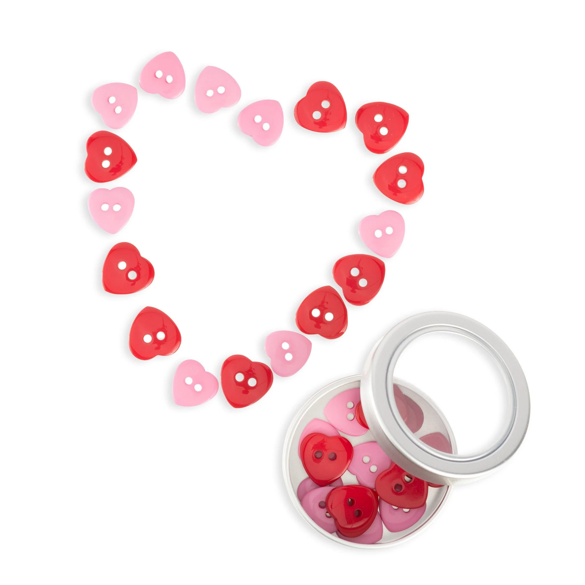 Heart Buttons - 30 pcs. - Image 4