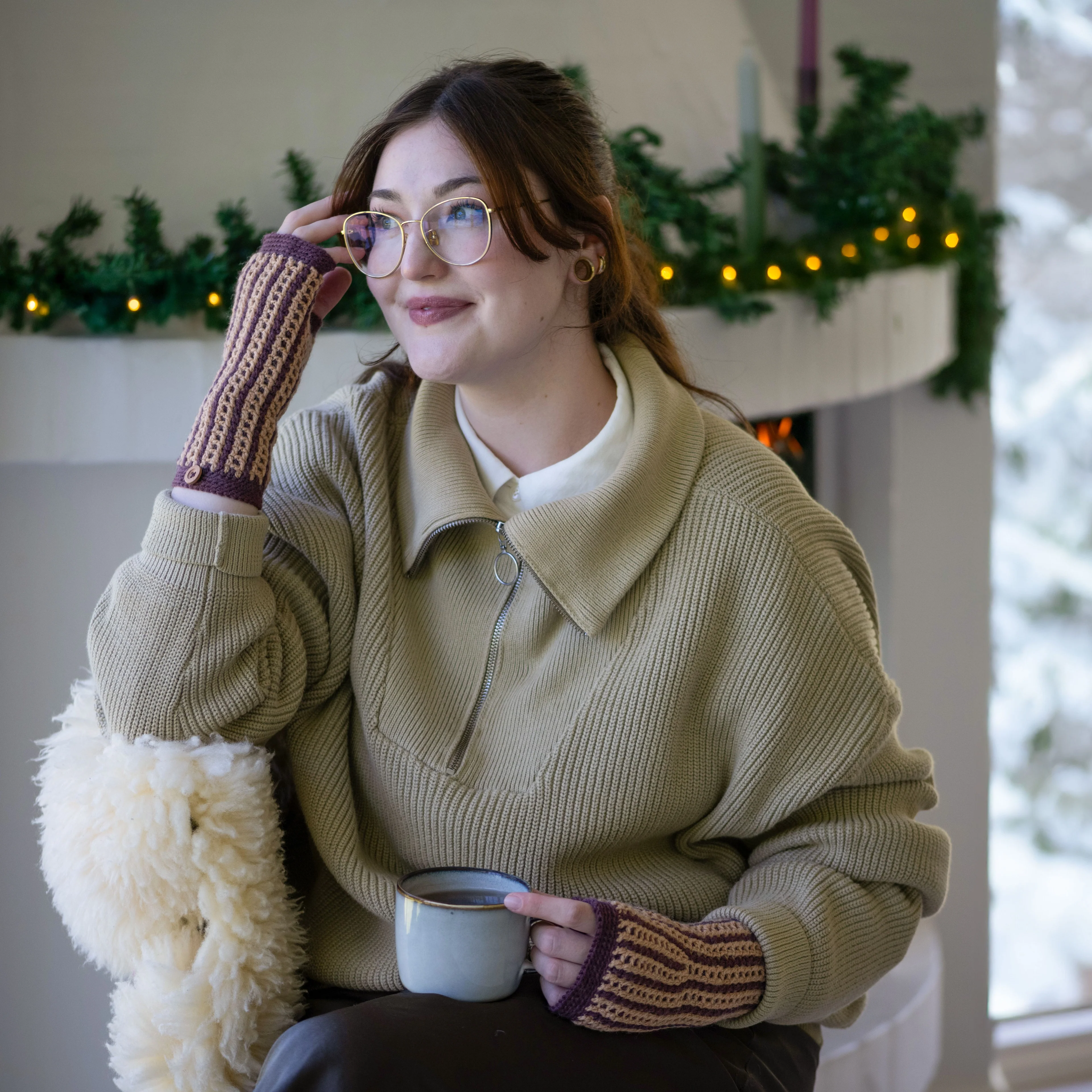 Kaleidoskope - Fingerless Mittens - Image 4